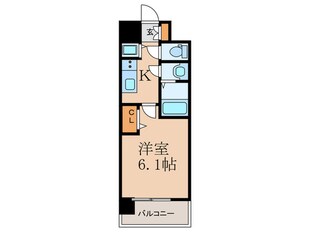 プレサンス南森町駅前(1005)の物件間取画像